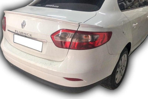 Renault Fluence 3 Parça Anatomik Spoiler Boyasız