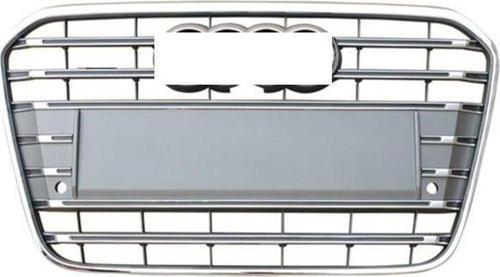 Audi A6 2011-2014 Arası Uyumlu S Panjur Krom / Gri