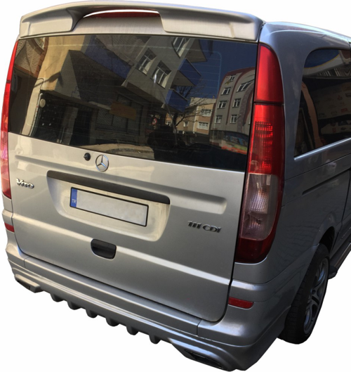 Mercedes Viano Uyumlu Spoiler Boyalı