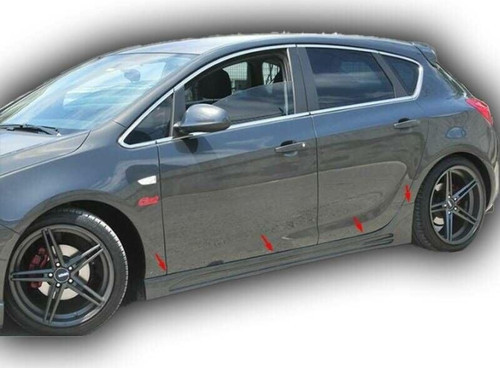 Opel Astra J HB Kanallı Model Marşpiyel Boyalı