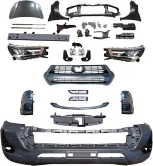 Toyota Hılux Vigo (2004-2015) Arası Uyumlu Yeni Kasa Dönüşüm 2021 Revo Body Kit/Full Set