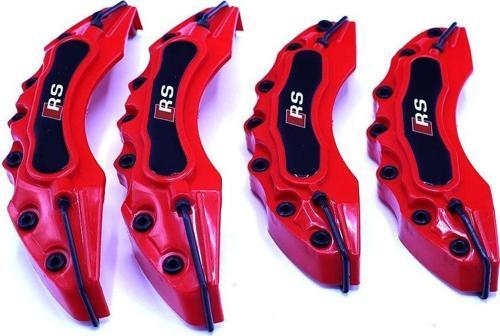 Rs Logolu Kaliper Kapağı Kırmızı 4 Parça