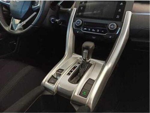 Honda Civic Fc5 2016-2020 Yeni Stil Vites Konsol Kaplama - Silver