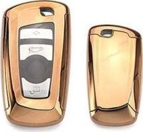 Bmw F20 2 Parça Silikon Kumanda Kabı Gold