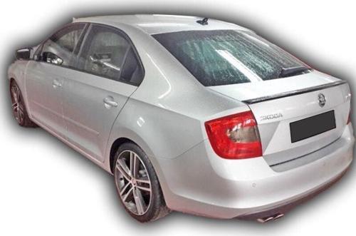 Skoda Rapid 2014 Anatomik Spoiler Boyalı