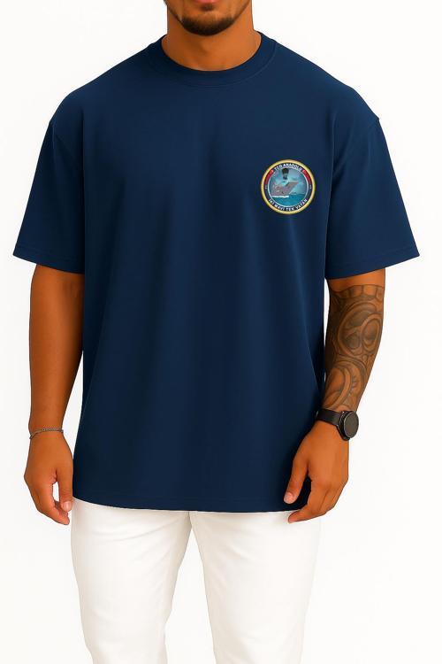 Oversize Tcg Anadolu - L400 Cep ve Sırt Tasarımlı Unisex T-Shirt