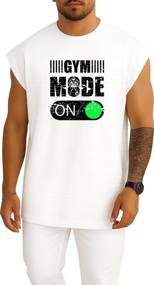 Oversize Gym Mode On Göğüs Tasarımlı Atlet