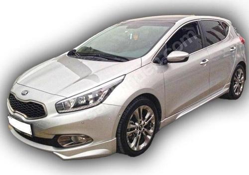 Kia Ceed 2012 - 16 Marşpiyel Plastik Boyasız