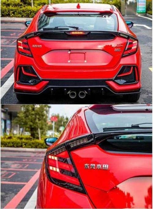 Honda Civic FK7 2016-2020 HB Led Stop Smoke