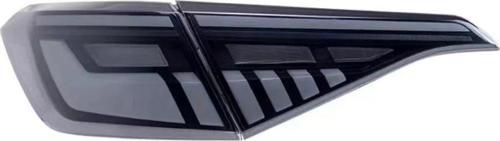 Honda  Civic FE1 2022 Uyumlu Modern Lıne Led Stop - Smoke