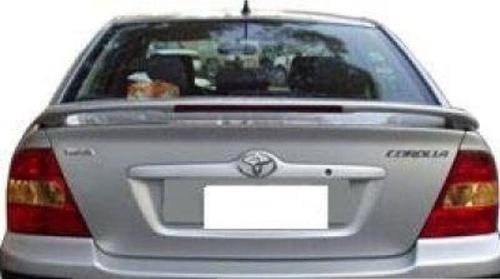 Toyota Corolla Sedan 2005 - 2007 Işıklı Spoiler Boyasız
