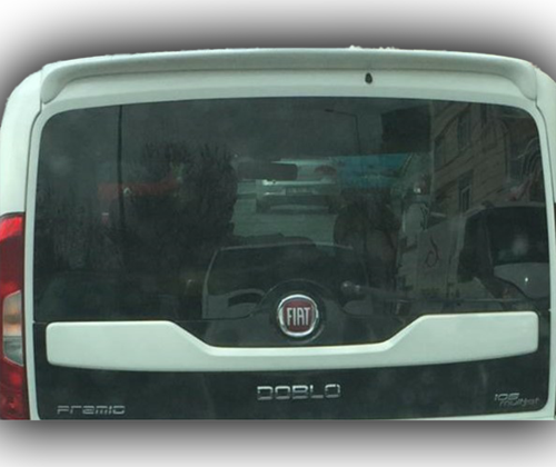 Fiat Doblo Yeni Kasa Anatomik Spoiler Boyalı