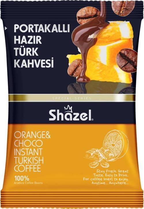 Portakallı Hazır Türk Kahvesi 100gr (100g X 10 Adet)