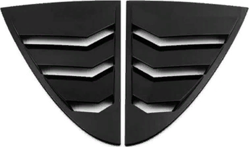 Mercedes W177 A Serisi 2019+ Uyumlu Kelebek Cam Kaplama - Piano Black