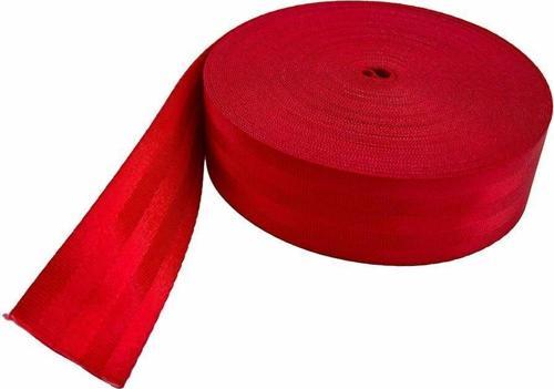 Kırmızı Spor Emniyet Kemeri 1 Koltuk 4 Metre