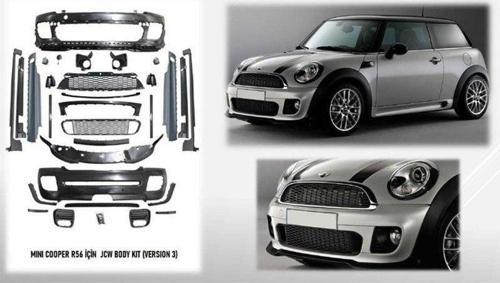 Mini Cooper R55 / R56 07-13 Jcw Body Kit Version 3
