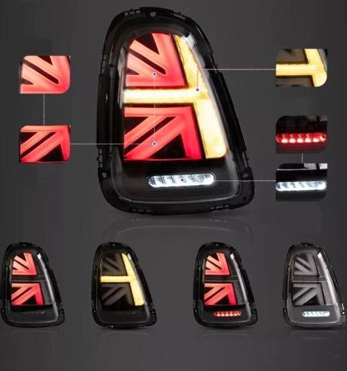 Mini Cooper 08 - 14 Led Stop / Smoke