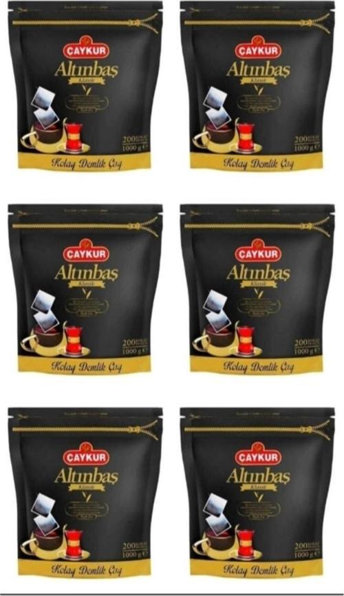 Altınbaş Demlik Poşet Çay 5 Gr 200'lü 6 Paket