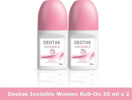 Insivible Roll-on Deodorant 35 Ml X 2