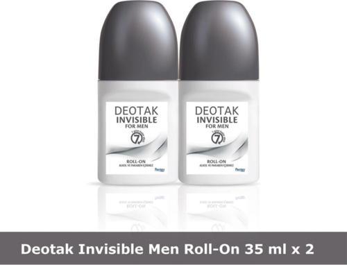 Invisible For Men Roll-on Deodorant 35 ml X 2 Adet