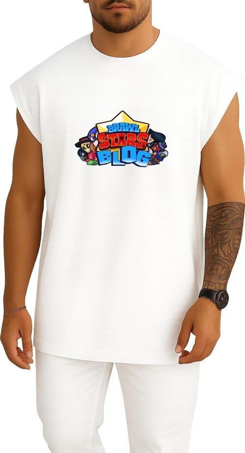 Oversize Brawl Stars Clash Royale Clash Of Clans Supercell Göğüs Tasarımlı Atlet