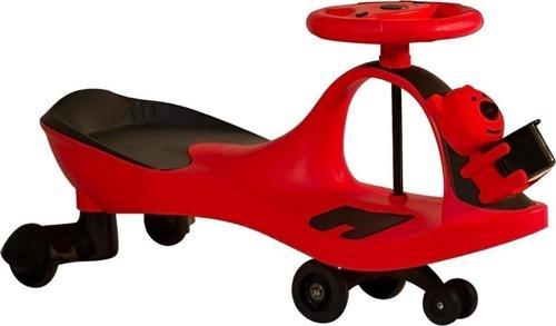 Swing Car Karınca Çocuk Kaykayı Sevimli Ayıcık Sepetli