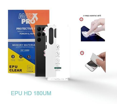 Apple İphone 17 AİR NANO Full Arka Kaplama Esnek ULTRA İnce Nano - MAXXPRO - EPU HD