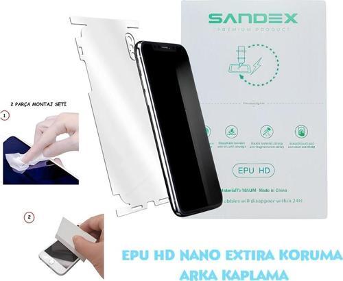 Apple İphone 17 PRO Full Nano Arka Kaplama Esnek ULTRA İnce - SANDEX - EPU HD