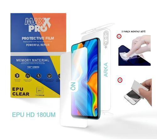 Apple İphone 17 PRO NANO Ekran Koruyucu Nano + Full Arka Kaplama SET Esnek ULTRA İnce Nano - MAXXPRO