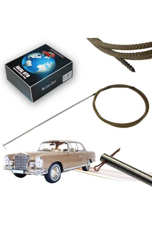 Mercedes W108 / W109 Coupe (2 Kapı) 1966-1972 1097800089 İçin Sunroof Teli (Tüylü; Ses Yapmaz)
