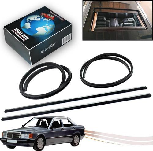 Mercedes 190 W201 1982-1993 İçin Tek Yöne Açılır Sunroof Fitili Çıtaları