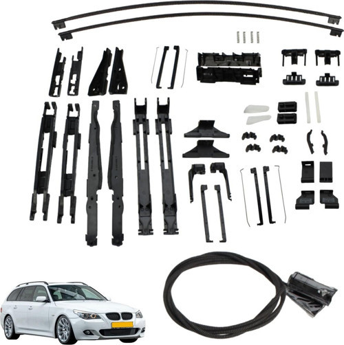Bmw E61 Panoramik Sunroof Ön & Arka Ray Kızak Tamir Seti