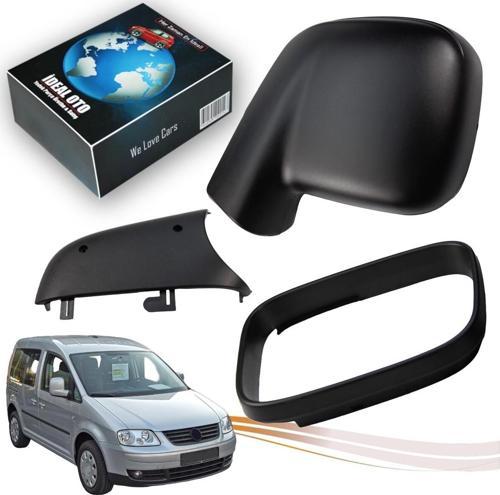 Volkswagen Caddy 3 2004 - 2015 Dış Ayna Kapak Seti -Sağ 7E18575289 B9 Uyumlu