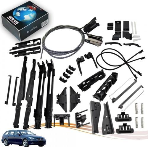 Bmw 5 E61 İçin Panoramik Ön Arka Sunroof Tamir Seti Oem: 54137176310 54107227894