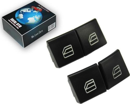 Mercedes B W246 Ön Sol Sürücü Cam Düğme Kapağı Seti