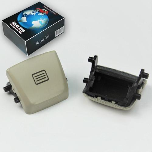 1 Adet Mercedes C W205 Için Sunroof Düğme Kapağı (Krem)