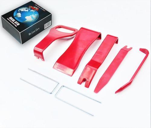 Universal Oto Araç Teyp Radyo Döşeme Kapı Klips Trim Sökme Aparat Seti 7 Parça