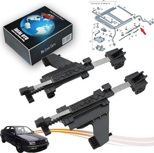 Vw Vento 1H2 1991-2010 5M0877481A 5M0877482A İçin Sunroof Arka Sol Sağ Kablo Yönlendirme Parçası