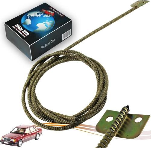 Mercedes W124 S124 Elektrikli Sunroof Halatı Açılır Tavan Teli Tüylüdür, Ses Yapmaz