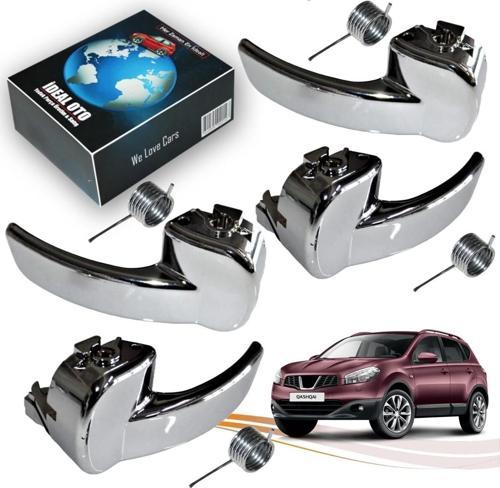 Nissan Qashqai 2007-2014 Kapı Iç Açma Kolu Ön Arka 4'Lü Takım 80670Jd00E