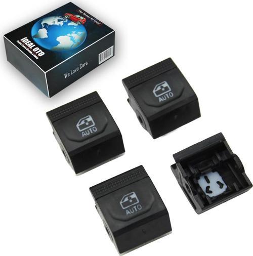 Renault Clio 5 Cam Düğme Kapakları 4Lü Set