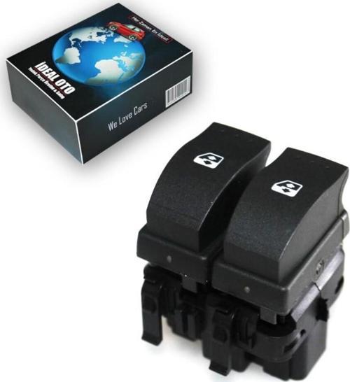 Renault Clio 2 Ikili Cam Düğme Anahtarı 8200060045 10 Pin
