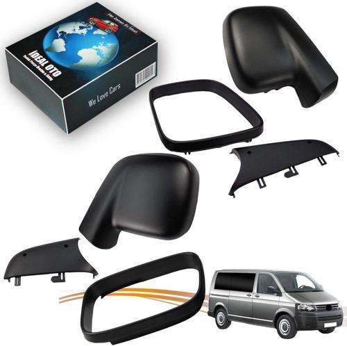 Volkswagen Transporter T5 2003-2015 Dış Ayna Kapak Seti -Sol Ve Sağ 7E18575289 B9 Uyumlu