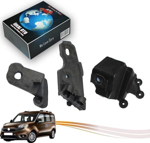 Fiat Doblo 4 2014-2017 İçin Sağ Far Bağlantı Plastik Tamir Seti
