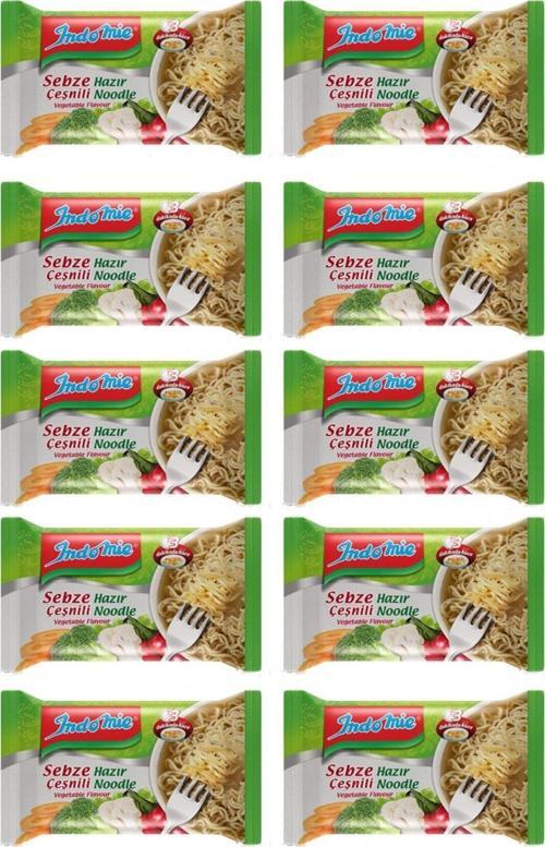 10'lu Sebzeli Aromalı Hazır Noodle