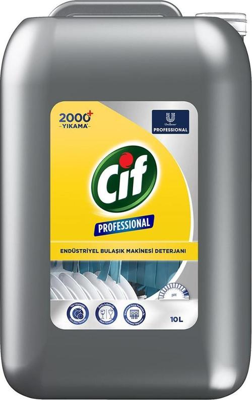 Professional Endüstriyel Bulaşık Makinesı Deterjanı 10 Lx1