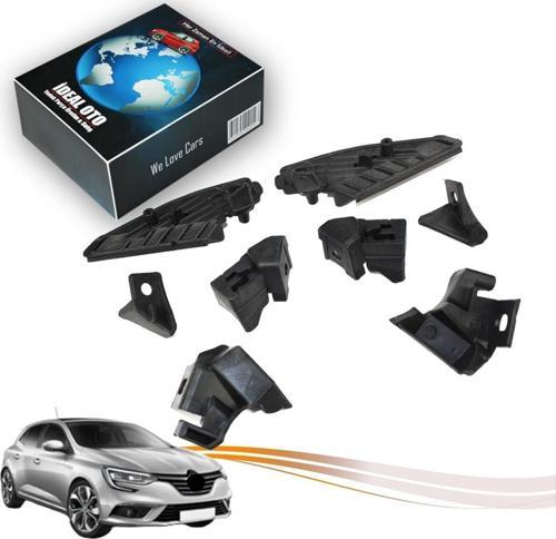 Renault Megane 4 (2015-...) İçin Sol & Sağ Far Tamir Seti