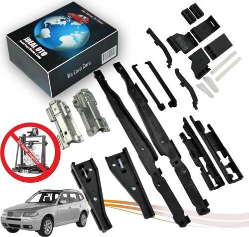Bmw X5 E53 / X3 E83 Panaromik Sunroof Açılır Tavan & Sunroof Perde Tamir Seti 22 Parça Ful Set