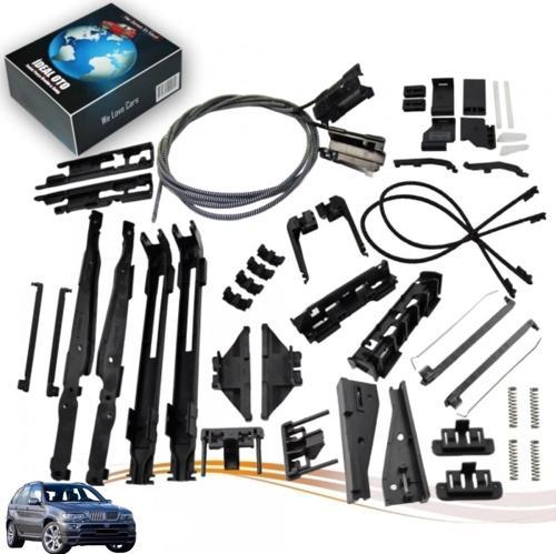 Bmw X5 E70 İçin Panoramik Ön Arka Sunroof Tamir Seti Oem: 54137240682 54107278144