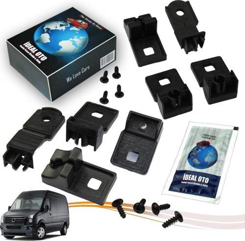 Vw Crafter 30, 35, 50 (2E/2F) 2006-2016 İçin Sağ & Sol Far Tamir Seti 2E0998226 2E0998225